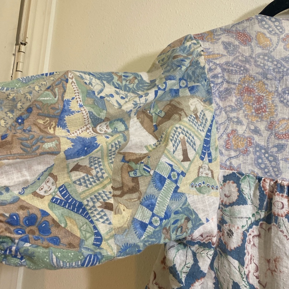 Floral Patchwork Blouse - Picture 5 of 7